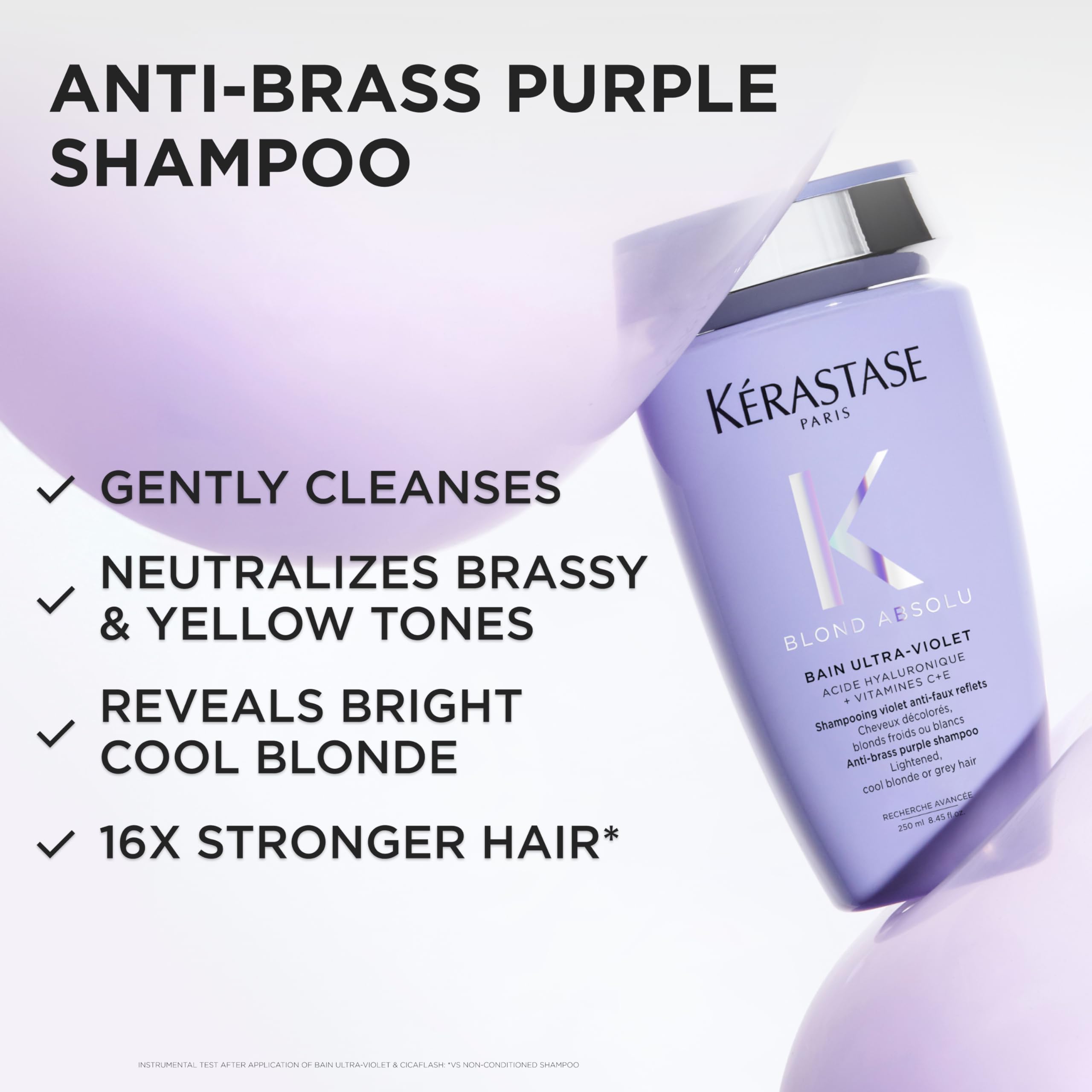 KERASTASE Blond Absolu Bain Ultra-Violet Shampoo - Neutralizes